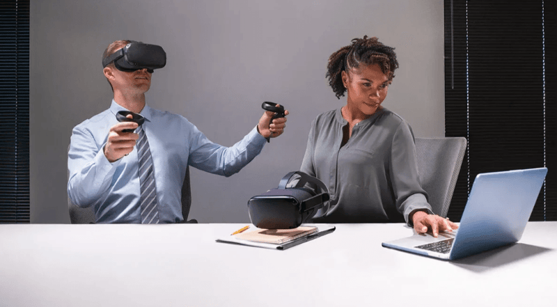 What is in the VR business